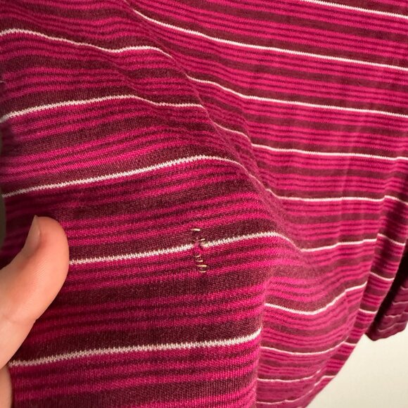 Smartwool Women's Red 100% Merino Wool Baselayer Long Sleeve Top - Size S Small - Picture 4 of 6